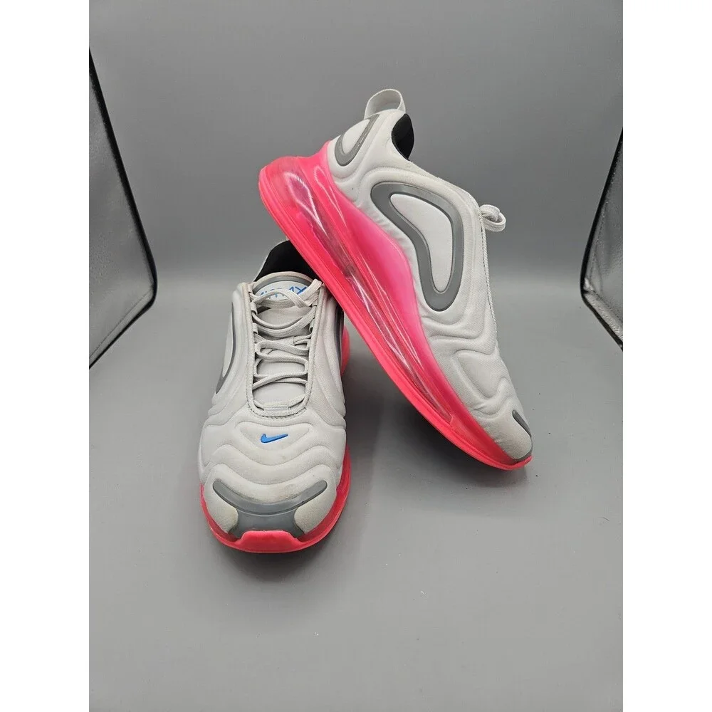 Nike Air Max 720 GS Platinum Pink Blast Blue AQ3196-008 Size 7Y = Women Size 8.5